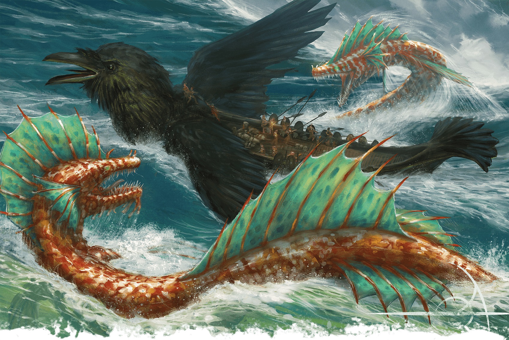 02-009.Courier ToFW Whirlwyrms Attack by Bruce Brenneise.jpg