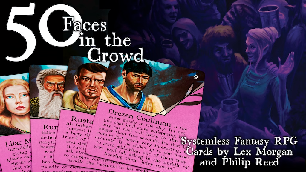 50 Faces in the Crowd, Systemless Fantasy RPG Cards.png