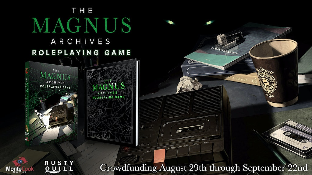 RPG Crowdfunding News – The Magnus Archives, HârnWorld, Larry Elmore, and  more